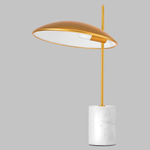 801913 Настольная лампа MARMARA LED 4W 400LM ЗОЛОТО/МРАМОР 3000K