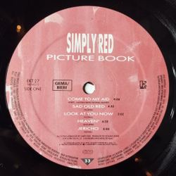 Винтажная виниловая пластинка LP Simply Red Picture Book (Germany 1985)