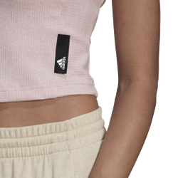 Женская теннисная майка adidas Studio Lounge Summer Tank Top Women - Pink