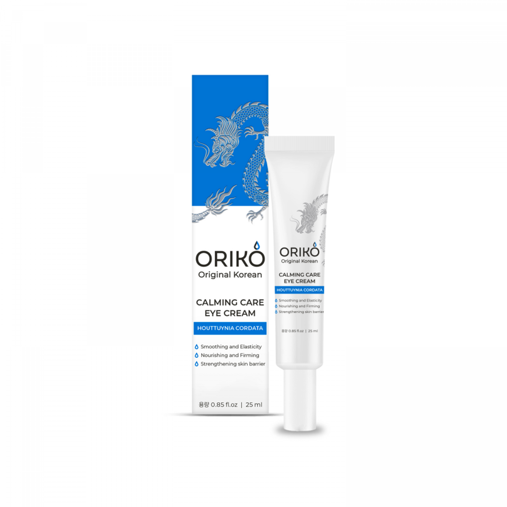ORIKO Calming care eye cream with Houttuynia cordata extract Успокаивающий крем для век с экстрактом хауттюйнии и гиалуроновой кислотой 25мл