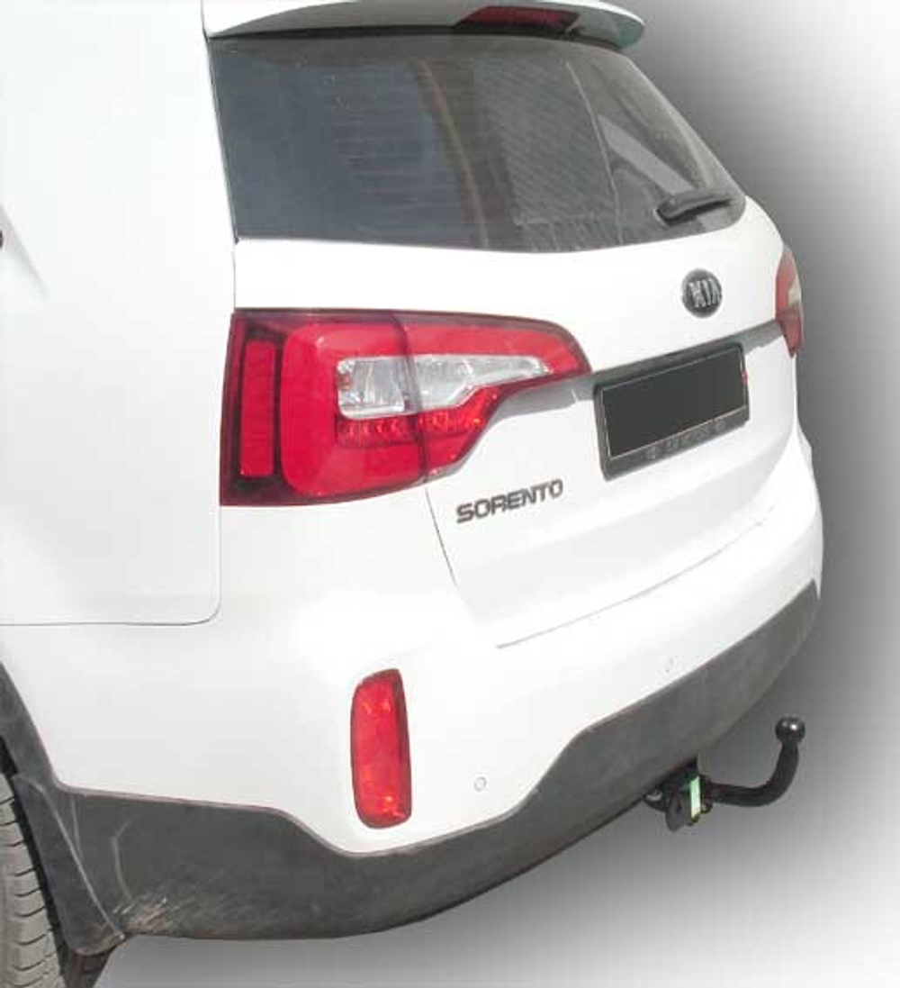 Фаркоп(прицепное) Лидер-Плюс для HYUNDAI SANTA FE (DM) 2012-2018(дизель) (GR SF 2014-2018)/ KIA SORENTO 4 (XM FL) 2012-2015(паспорт и сертификат в комплекте)(без электрики)H224-A