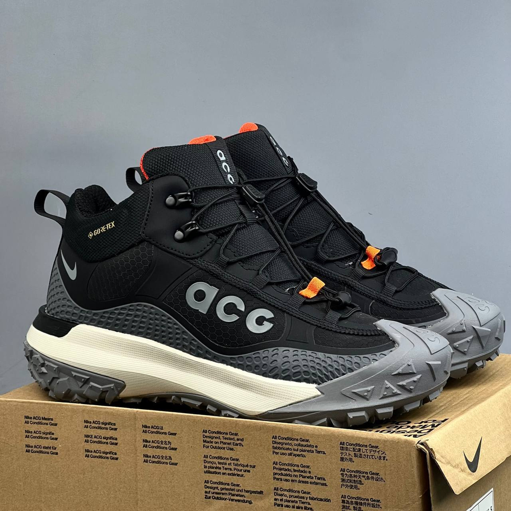 Кроссовки Nike ACG GoreTex на меху #433 (сер.)