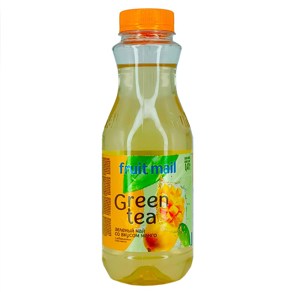 Напиток FRUIT MAIL зеленый чай манго пэт 0,47л