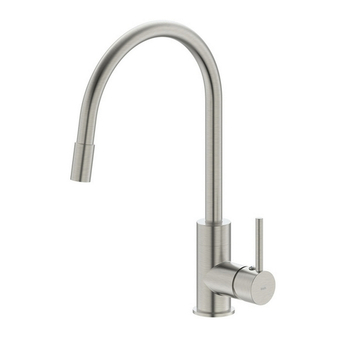 Смеситель для кухни 35к IDDIS K36BNJ0i05 "Kitchen 360" гибкий силиконовый излив, САТИН