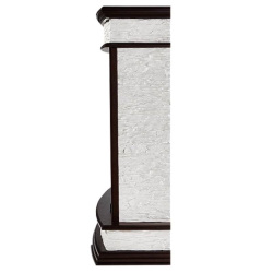 Каминокомплект:Очаг Electrolux EFP/P-1020LS, портал Scala Classic сланец скалистый бел., тёмн. Дуб