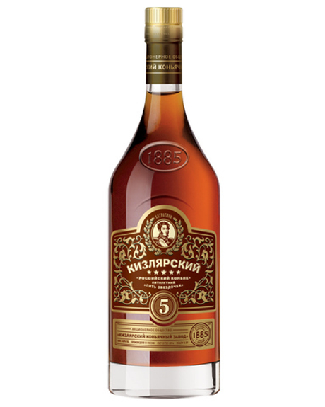 Коньяк Российский Пять Звездочек 5 лет