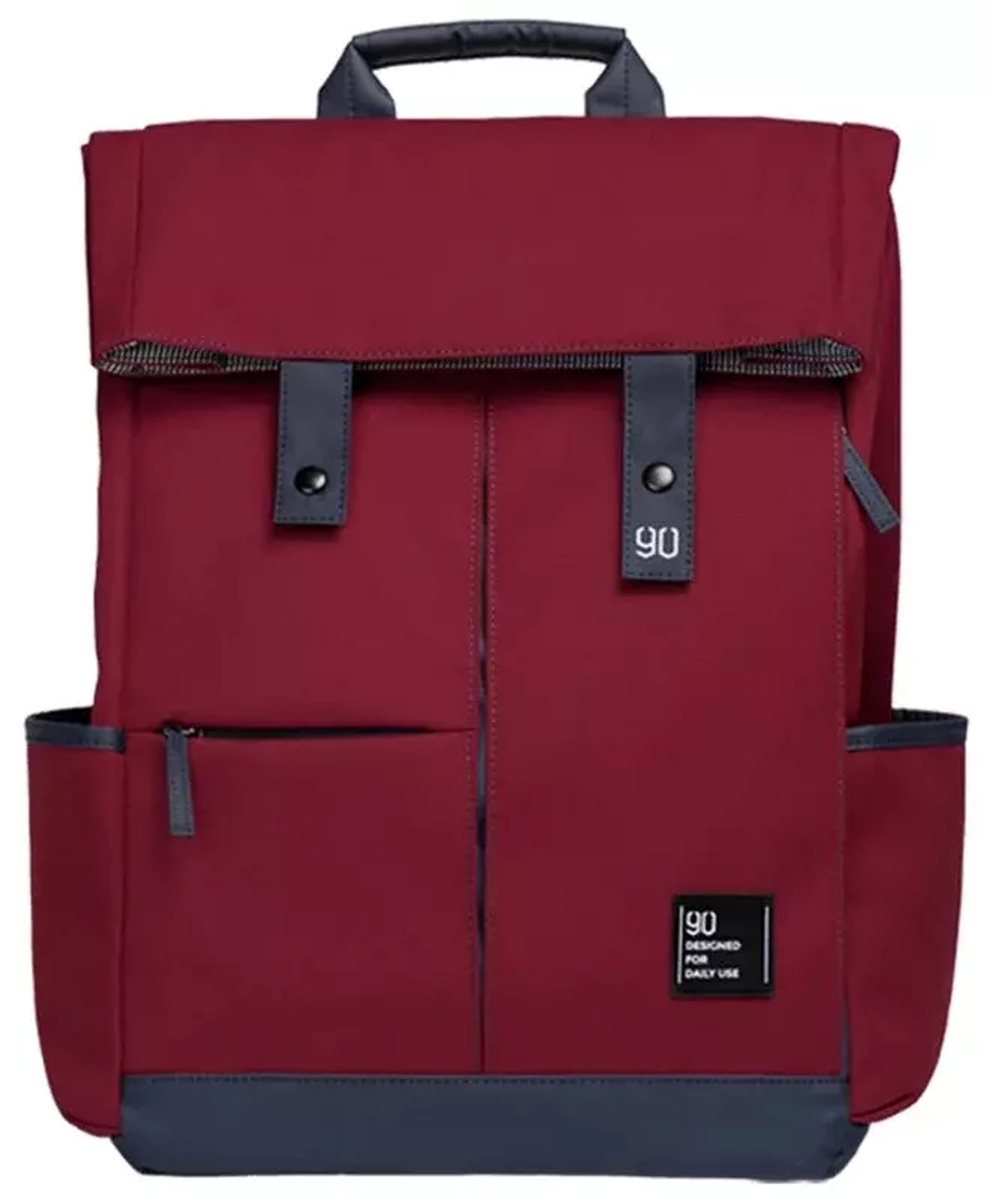 Рюкзак 90 Points Vibrant College Casual Backpack, красный