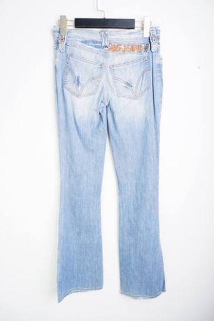 Джинсы для стильного образа, маркировка 26/40, визуально на 44 размер