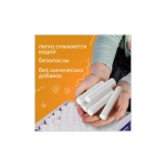 Мел белый круглый мягкий 100 штук, BRAUBERG "АКАДЕМИЯ", картонная упаковка (АЛГЕМ), 271146