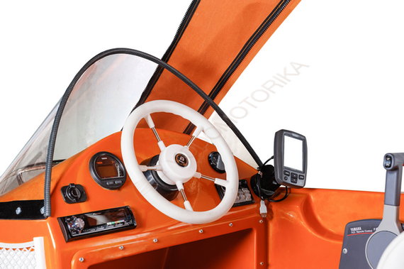 Катер стеклопластиковый DELTA 440