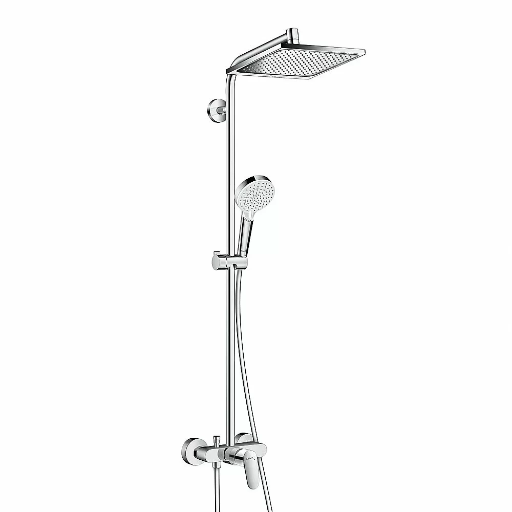 Душевая система Hansgrohe Crometta E 240 1jet Showerpipe 27284000 хром