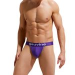 Мужские трусы тонги фиолетовые GAUVINE 1005