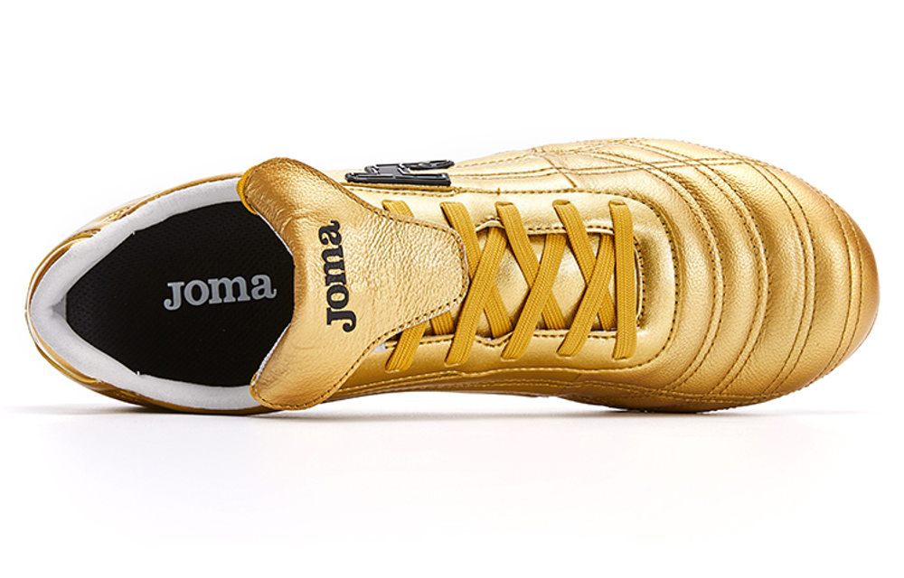 JOMA Homer round head lace-up FG (glue long nails) football shoes men's red gold