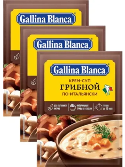 Крем-суп грибной по-итальянски 45 г * 3 шт
