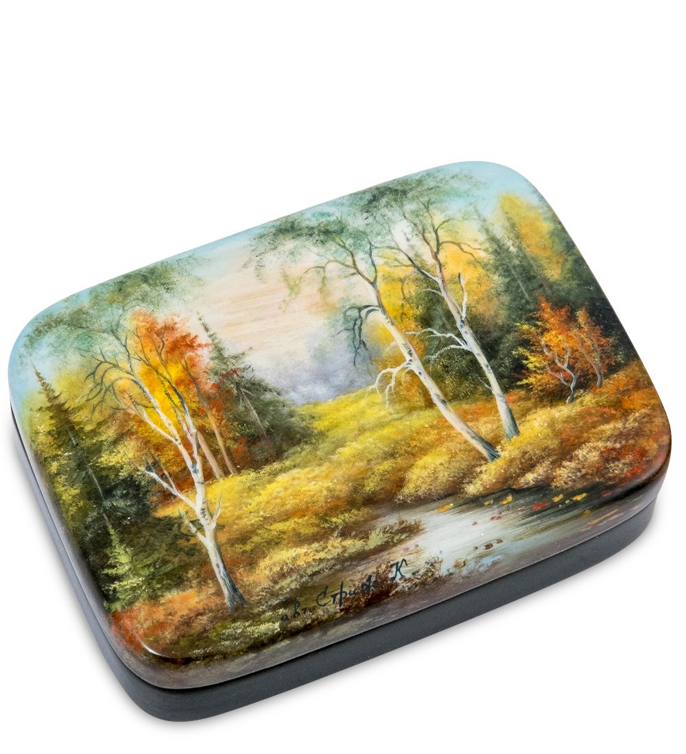 Народные промыслы ШК-20/57 Шкатулка «Лето» исп. Стриж К