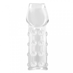 Насадка на пенис с рельефной поверхностью Pretty love, прозрачная