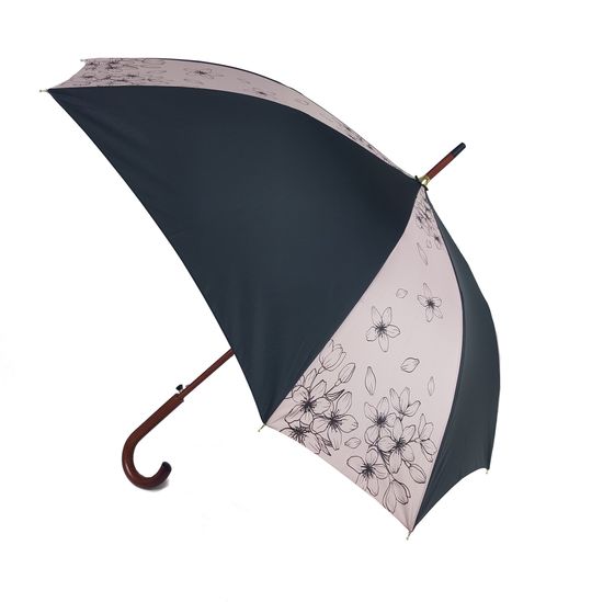 Женский зонт трость 3 Слона, полуавтомат 2840-01