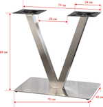 Подстолье стальное 1048EM