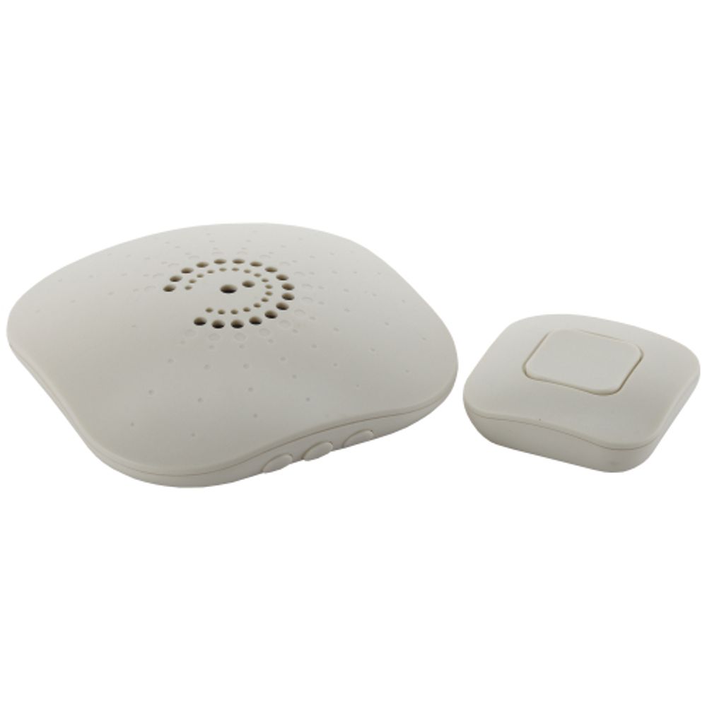 Звонок дверной ЭРА BIONIC Ivory беспроводной слоновая кость 6 мелодий | Электрозвонки беспроводные