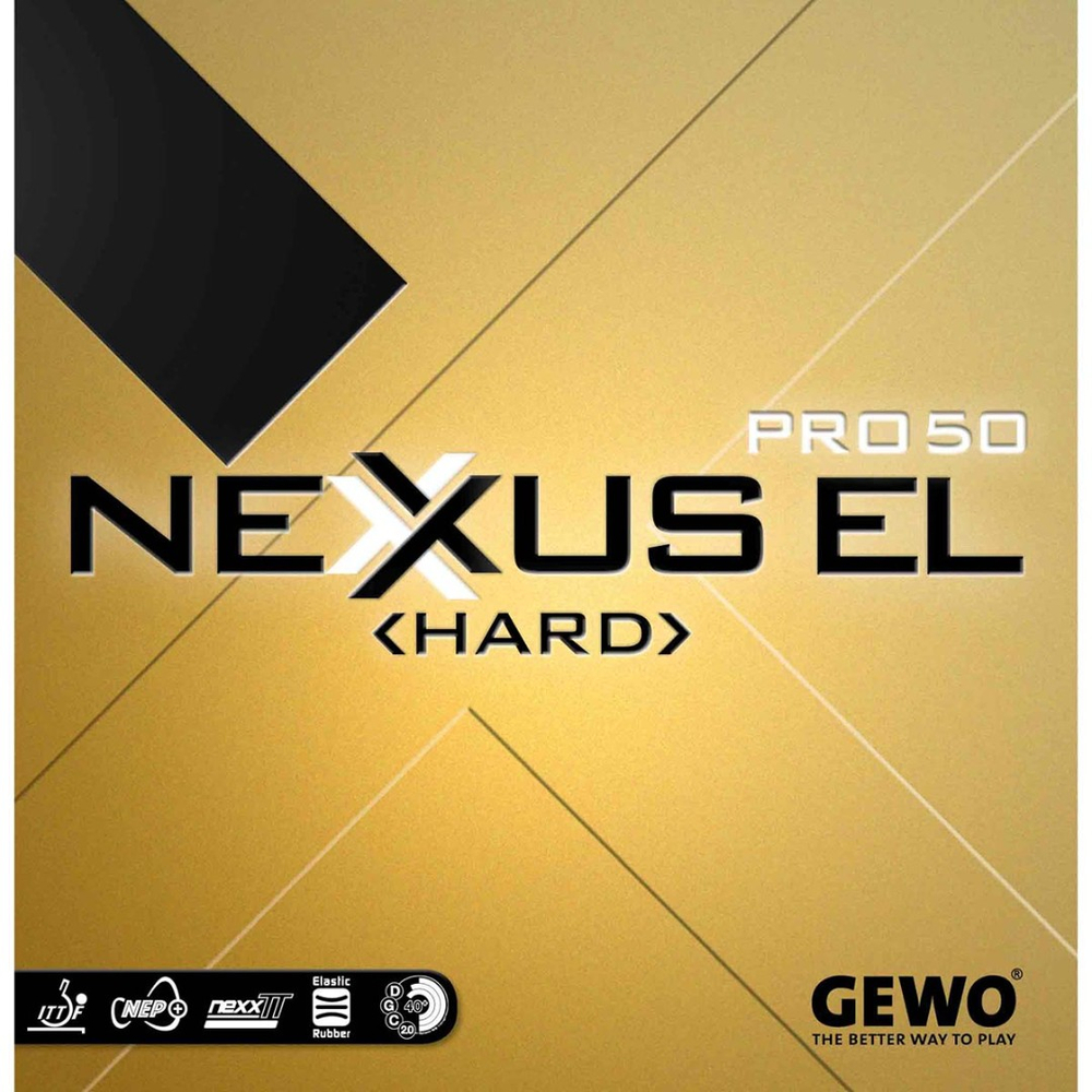 Накладка для настольного тенниса GEWO Nexxus EL Pro 50 Hard