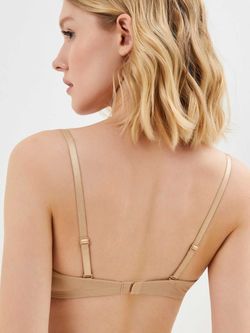 Бюстгальтер на косточках  с пуш-ап