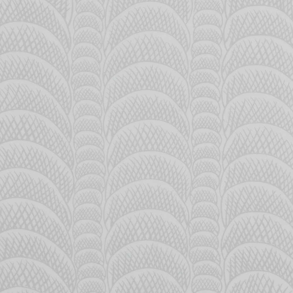 Шифон шёлковый в серые волны