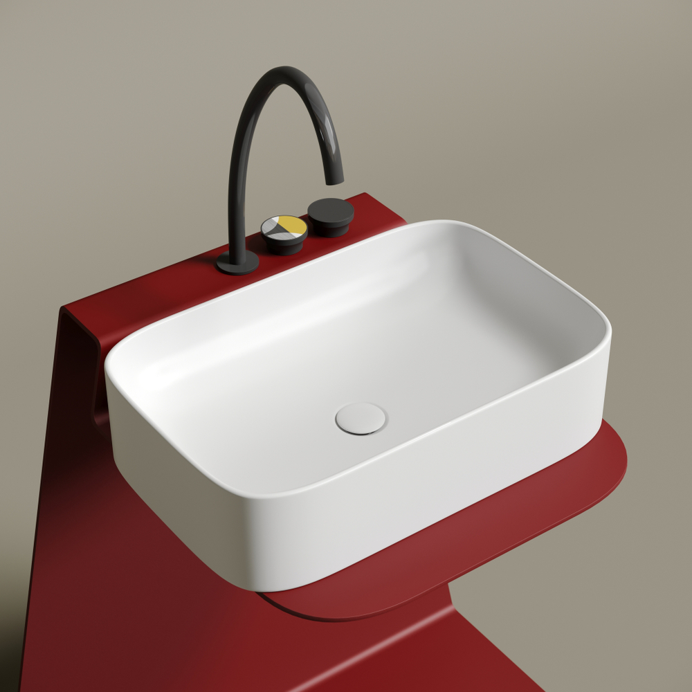 Раковина Ceramica Nova Element 60,5, см CN6053MW белый матовый