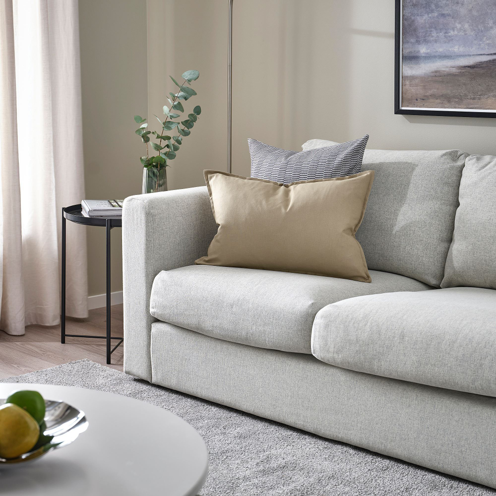 Чехол на подушку IKEA GURLI (ГУРЛИ), Бежевый, 40x58 см