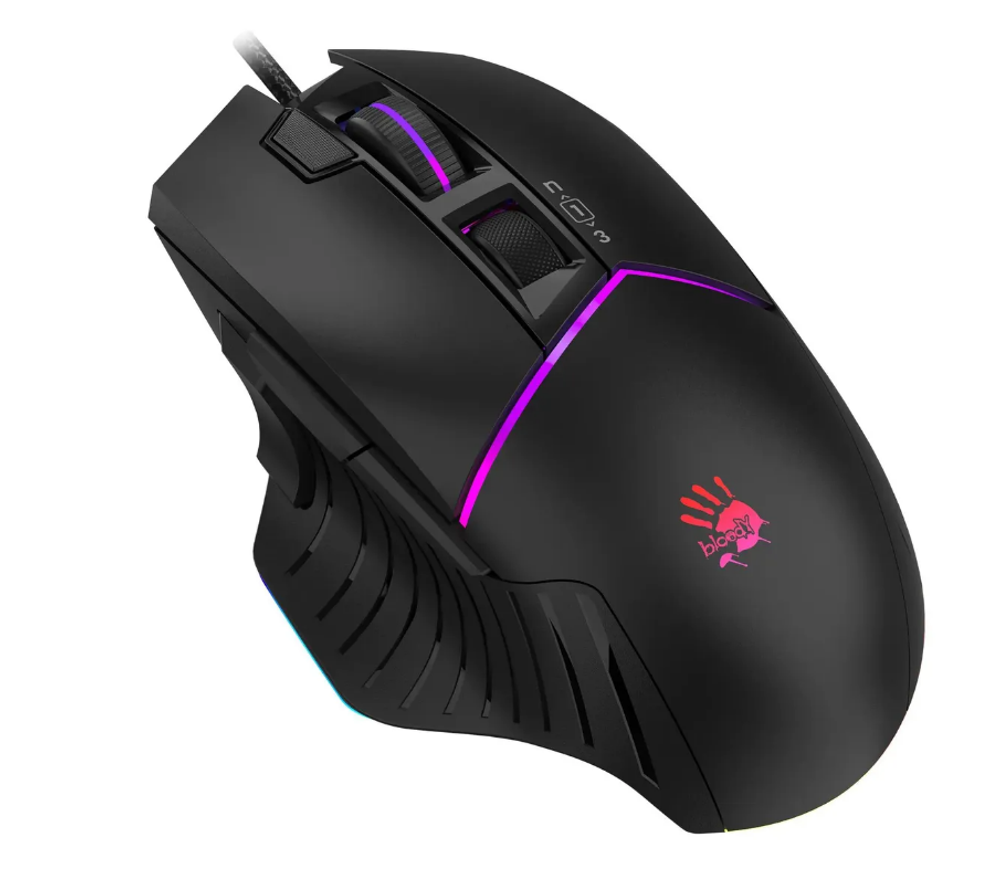 Мышь  A4Tech W95 MAX STONE BLACK