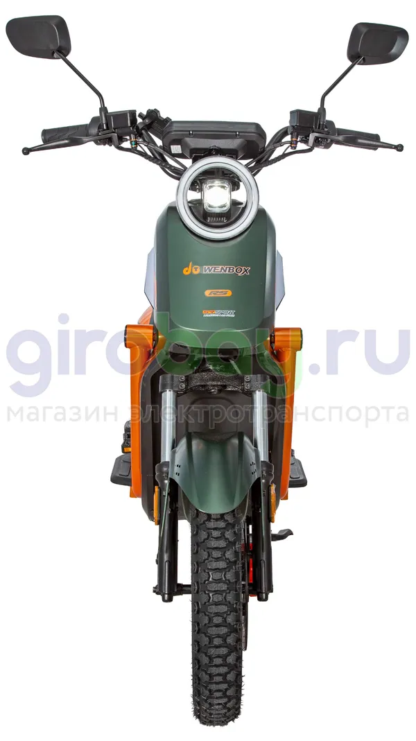 Электроскутер WENBOX U2 1500W (60V/45Ah) - Зелёный фото №10