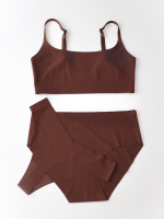 Топ цвет КОРИЧНЕВЫЙ (К), размер S