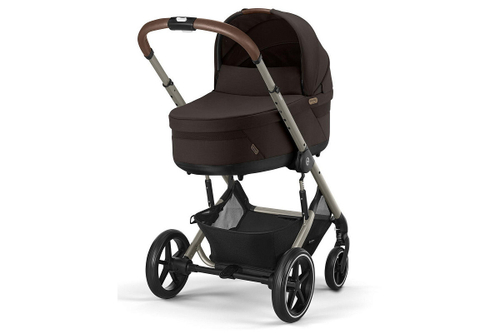 Коляска 2 в 1 Cybex Balios S Lux TPE 2025 (с дождевиками), Chocolate Brown