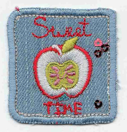 Термоаппликация HKM "Sweet Time", 4 х 4 см, 1 шт (1012081/211215/0012181/01_Германия)