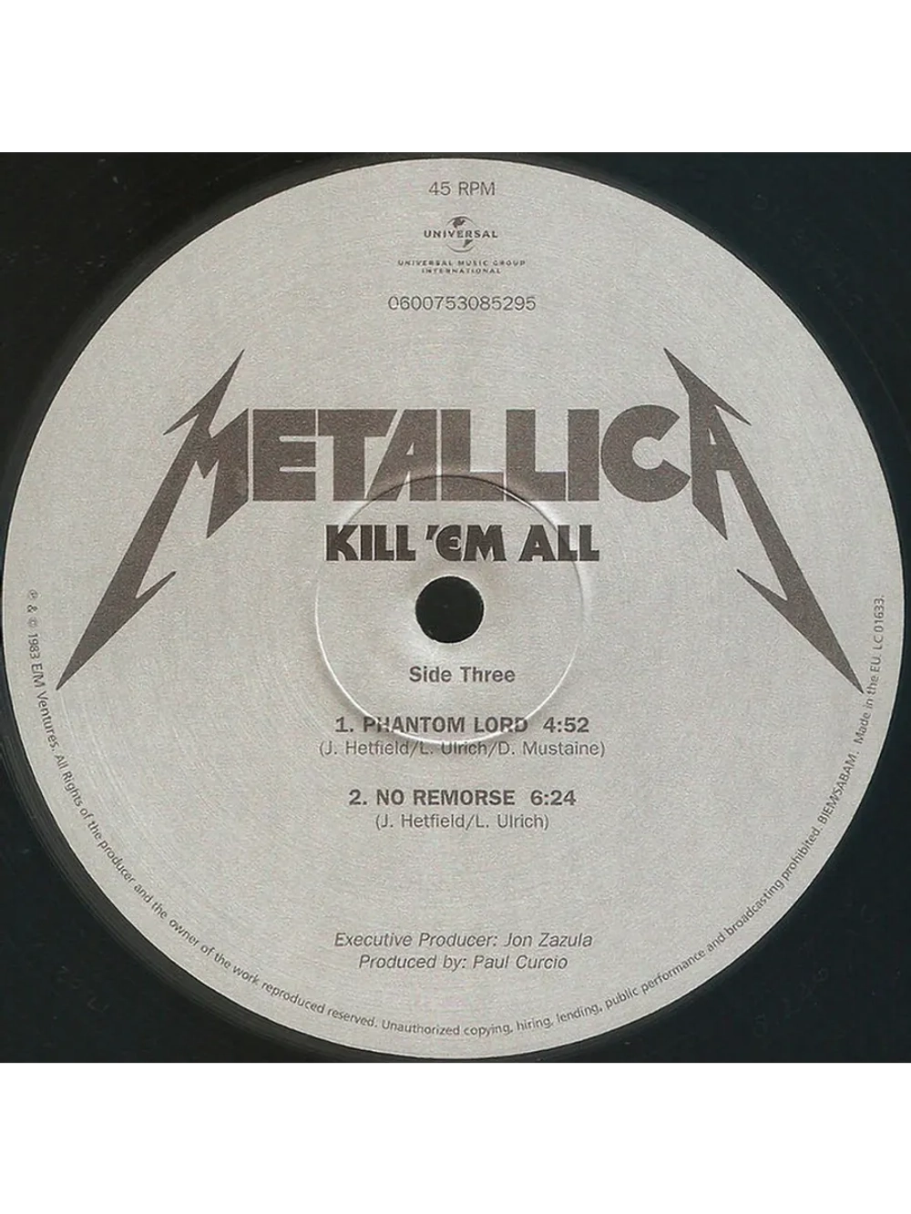 Metallica — Kill 'em All
