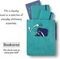 Bookaroo Books & Stuff Pouch - Turquoise