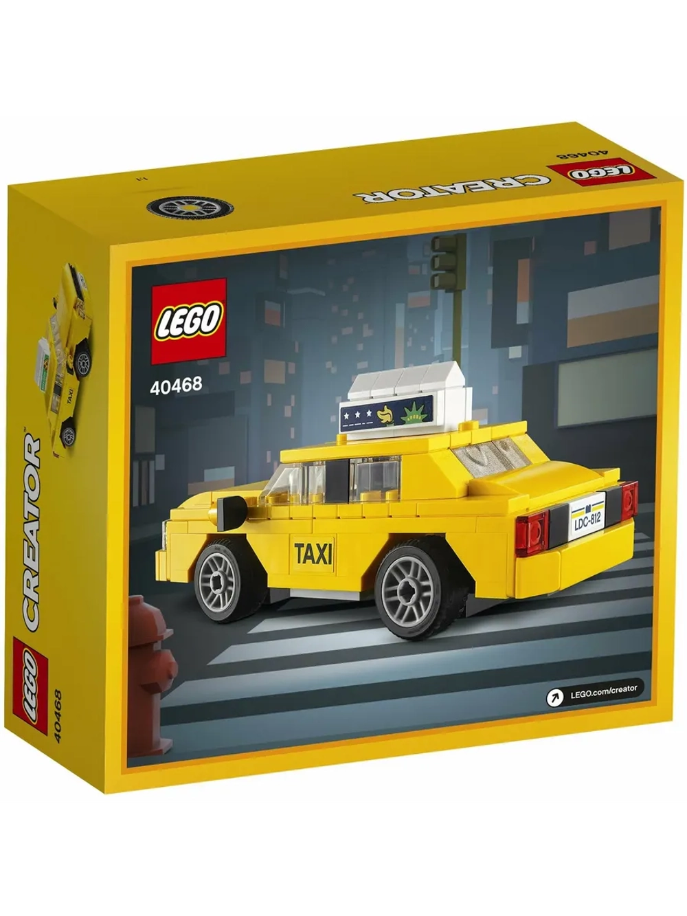 Lego 40468 Creator Жёлтое такси
