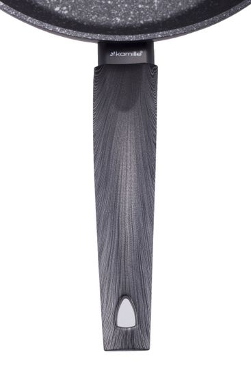 Сотейник 26 см. из кованного алюминия Kamille KM-4135 с мраморным покрытием