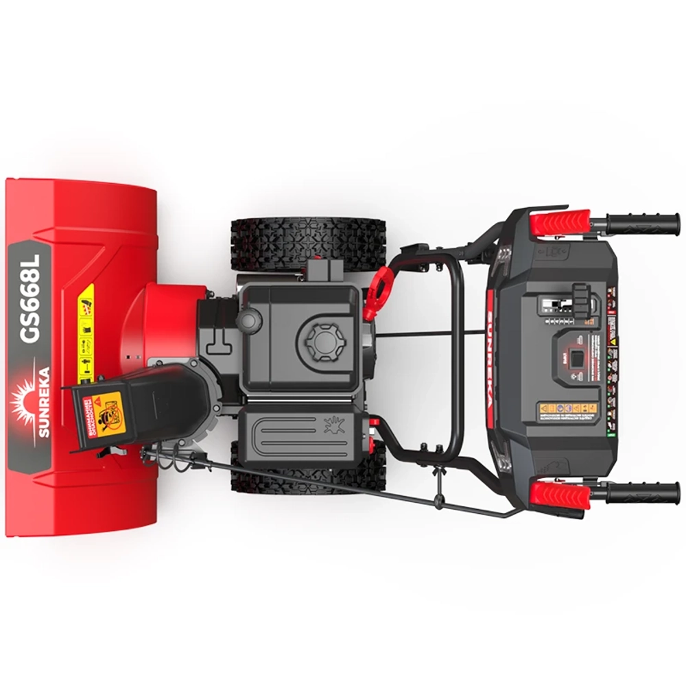SUNREKA GS668L бензиновый снегоуборщик 8 л.с. ковш 66 см, выброс 12 м, 6 вперед/2 назад 212008
