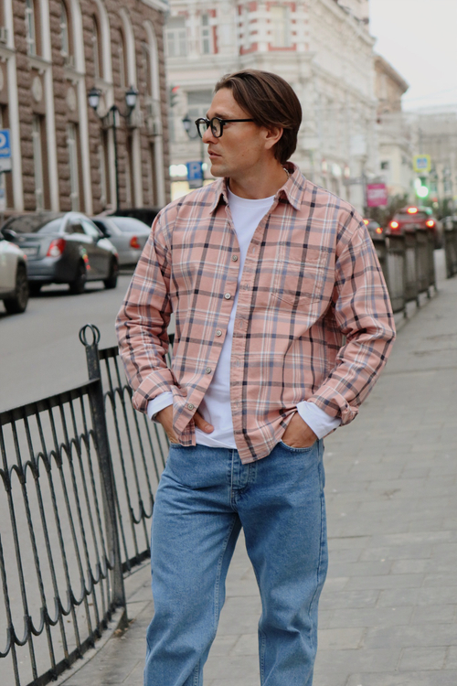 Рубашка в клетку