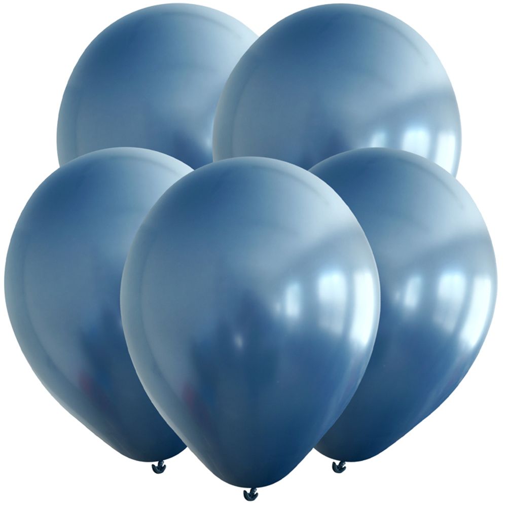 Шар (12"/30 см) Темно-синий, Пастель / Navy Blue 50 шт.