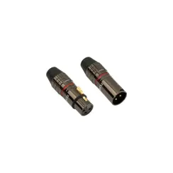 Tchernov Cable XLR Plug Standard NG male/female Pair Red