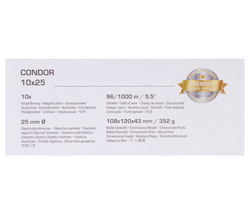 Бинокль Bresser Condor UR 10x25