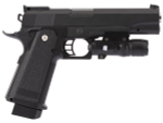 Пистолет пневматический Stalker SA5.1S Spring (Hi-Capa 5.1) +ПБС +ЛЦУ (SA-3307151S)