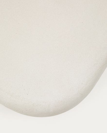 Журнальный столик Labra из цемента и акации 140 x 70 см