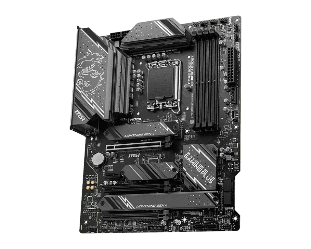 Материнская плата MSI Z790 GAMING PLUS WIFI, LGA1700, 4xDDR5, ATX (Z790 GAMING PLUS WIFI)