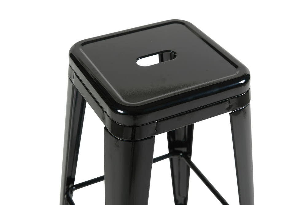 Стул барный TOLIX черный глянцевый KD 4 шт.