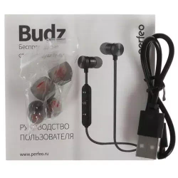 Гарнитура Bluetooth для смартфона Perfeo BUDZ спортивные