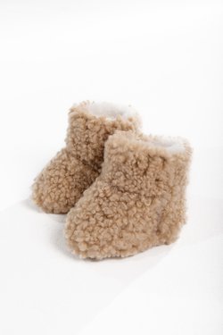 Детские пинетки из натуральной овчины