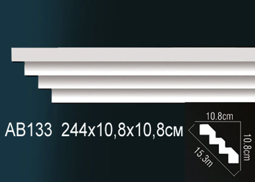 Карниз потолочный AB133