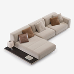 4-х местный нераскладной диван с кушеткой KYOTO KO-13